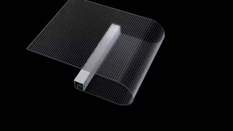 HoloFlex Transparent Adhesive LED Video Flexible Film