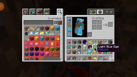 Minecraft but braking block give op items in Minecraft ......