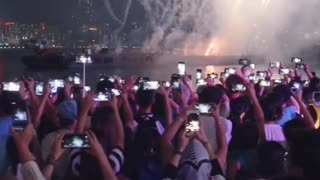 FIREWORKS in HONG KONG