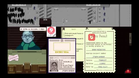 "Killing Time (Part 1)" Let's Play Papers Please