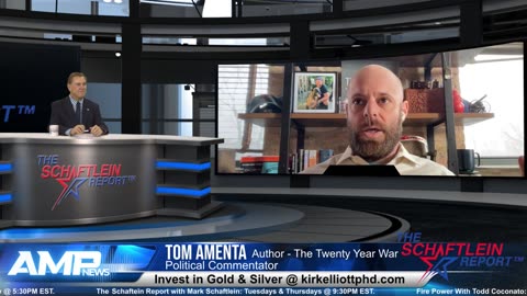 Schaftlein Report Guest - Tom Amenta Headline - Border Security for Military Aid? YES