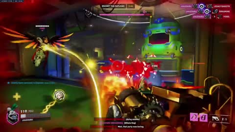 1v4 GM1 style 😮💨#overwatch2 #roadhog #gaming #outplayed