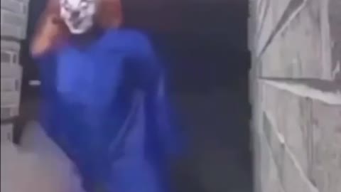 Clown scares people in a dark place who get angry with the funny scare 😂🤣😂😁