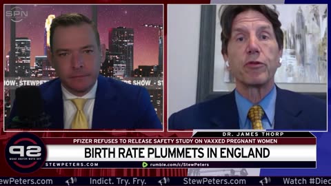 DEPOPULATION: British Birth Rate Takes NOSEDIVE! Pfizer HIDES Study On VAX SAFETY For PREGNANT Women