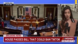The House passes a bill that could ban TikTok in the U.S