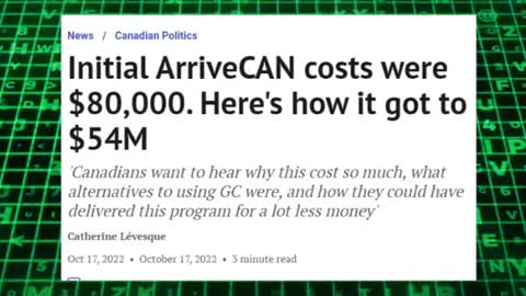 Justin Trudeau's %54 Million ArriveCAN Scandal