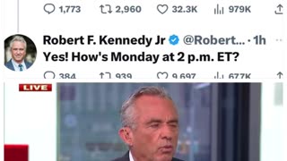 ROBERT F. KENNEDY JR💜🇺🇸AGREED TO CHAT WITH TWITTER CEO ELON MUSK🎙️🏆✨