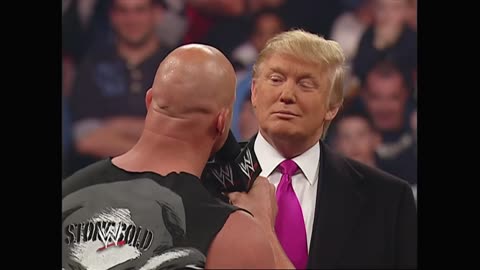 Donald Trump and Mr. McMahon's Battle of the Billionaires Contract Signing