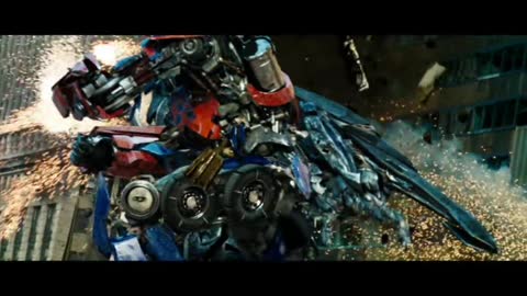 Transformers_ Dark of the Moon - Clip (18_19) Optimus Prime's Rage