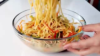 Spagetti Salad Recipe | Summer Salad Recipe | Pasta Salad | Cold Salad