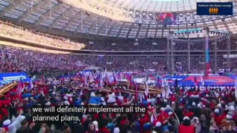 Putin FULL SPEECH March 18th 2022 Moscow