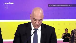 Alexandre de Moraes conversou com Lula e Bolsonaro após resultado das eleições