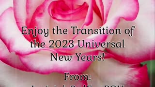 💫☀️Universal 2023 New Years Eve 💐