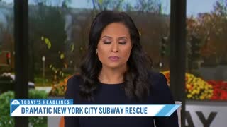 NYC Police Rush To Rescue Man Who Fell Onto Subway Tracks