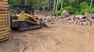 Extending the Driveway and Rock Wall