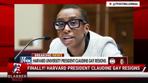 Finally! Harvard President Claudine Gay Resigns