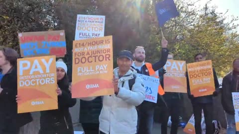 Junior doctors begin four-day strike in England over pay