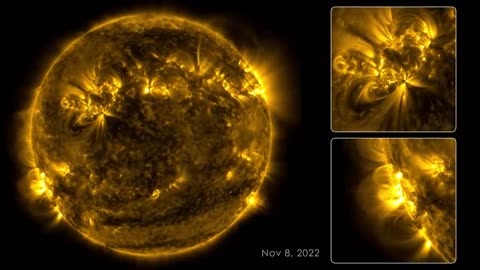 133 Days On The Sun. Circular Motion Of The sun.