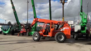 Telehandler Forklift 2005 SkyTrak 6036 4x4x4 6,000 LB 36' Reach Diesel Telescopic Fork Lift