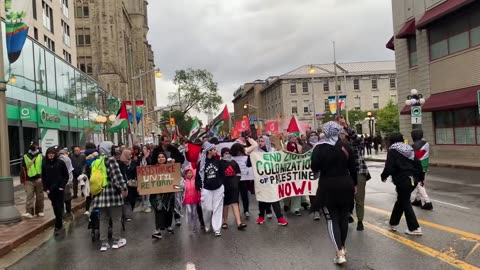 More terrorist sympathizers in Canada. This time on the streets of Ottawa.
