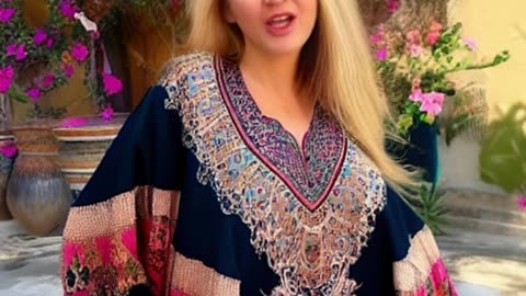Threads of Tradition: Exploring the Beauty of Moroccan Clothing#gift#caftan#jalaba"