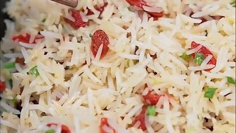 Have you ever seen red rice - TikTok Video-Eating Spicy Food and Funny Pranks-Funny Mukbang