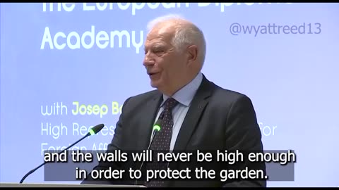 Xenophobic Josep BORELL .‘Jungle’ Remarks