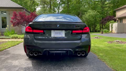 F90 BMW M5 Competition w/ MPE Cold Start and Idle