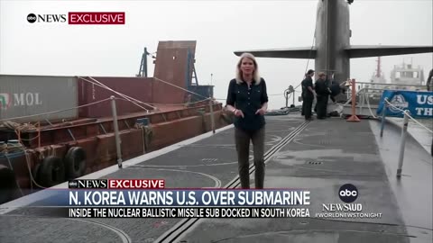 Exclusive: Inside the US nuclear missile sub in South Korea | WNT