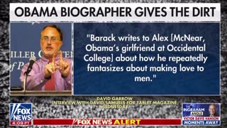 Biographer exposes Barack Obama who used to FANTASIZE about MEN