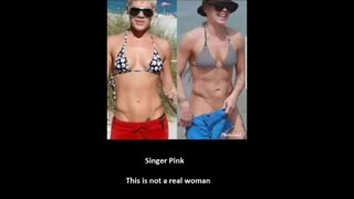 Pink - This is not a real woman