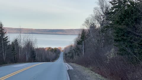 Province Of New Brunswick Off In A Distance