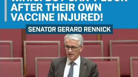 Senator Gerard Rennick: "Australia will provide $100 million to the World Health Organization"