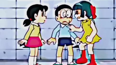 Nobita and his new crush hookah bar remix song edit doraemon shorts #doraemon #love #theboys