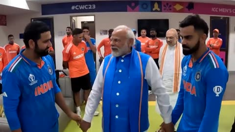 PM Modi Meets Team India