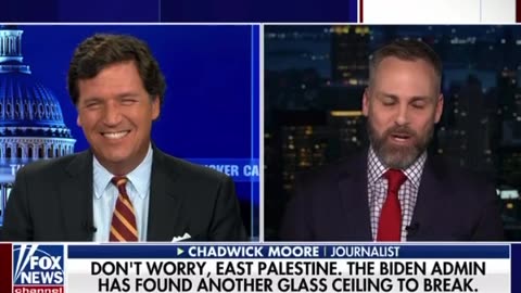 Tucker Carlson and Chadwick Moore on the new WH Comms Director.
