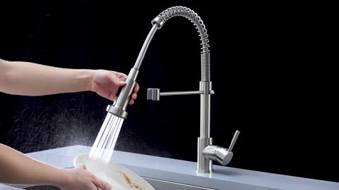 Amazon Finds, Kitchen Faucet with Pull Down Sprayer