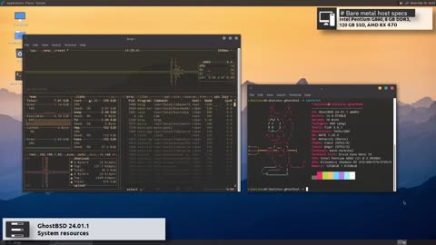 GhostBSD 24.01.1 overview | A simple, elegant desktop BSD Operating System