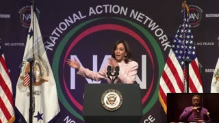 ABSURD: Kamala Says The DOJ Now "Actually Believes In The Pursuit Of Justice"