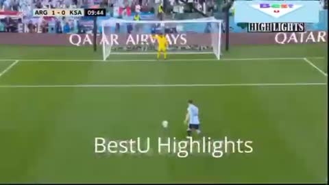 All Goals Argentina VS Saudi Arabia 1_2 Highlights