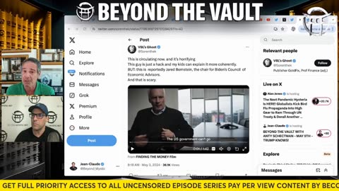 BEYOND THE VAULT WITH ANDY & JEAN-CLAUDE