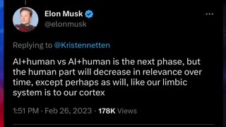 Elon Musk Wants The War Of The Cyborgs