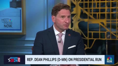 Democrat Dean Phillips Calls Biden Running a "Threat to Democracy"