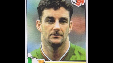 PANINI STICKERS WORLD CUP 1994 IRELAND TEAM