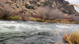 Central Oregon – Steelhead Falls – High Desert River Canyon – 4K