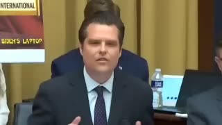 10.7.22 Matt Gaetz Confronts Lying Dem Witnesses