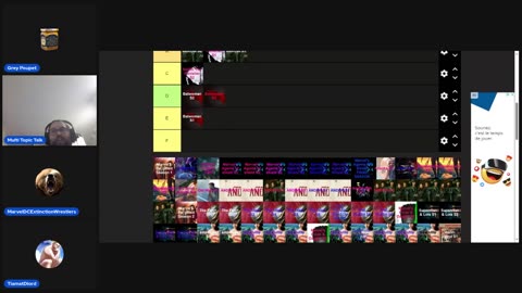 RedBlue Podcast Season 4 bonus 1 tv shows tierlist!