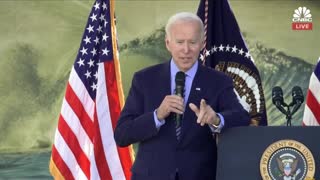 Joe Biden on Why Russia is "Having a Hard Time Supplying Their Military"