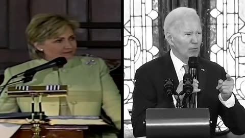Who Did it Better? Hillary or Fake Biden LMAO!