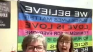 Shocking & Obscene Video of Two Teachers Protesting School's "Indoctrination Ban"